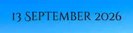 13 Sept