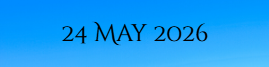 24 May 2026