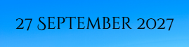 27 Sept