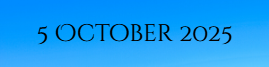 5 October