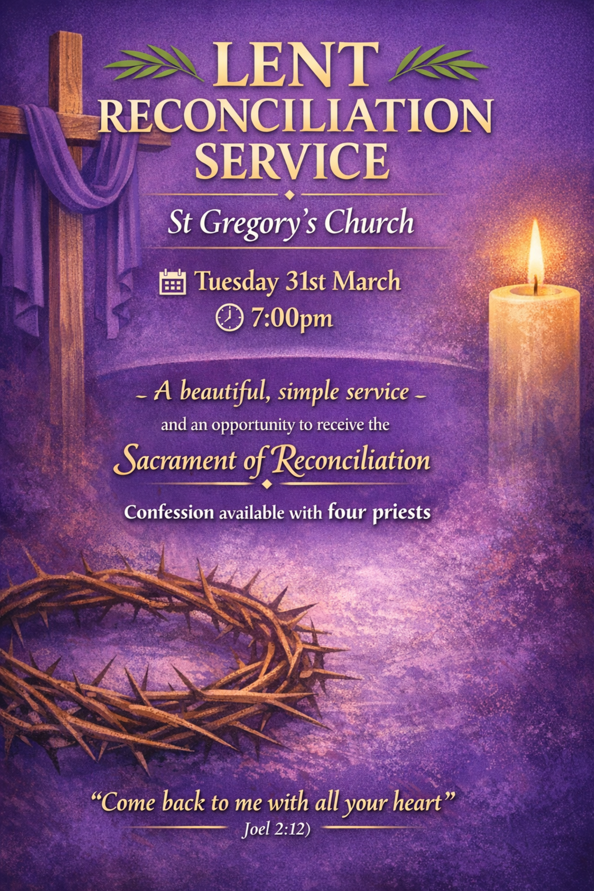 Lent Reconciliation