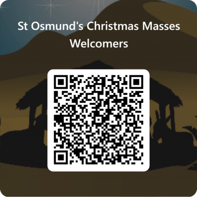 Qrcode For St Osmunds Christmas Masses Welcomers