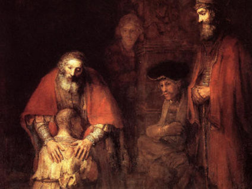 Return Of The Prodigal Son By Rembrandt Van Rijn Medium