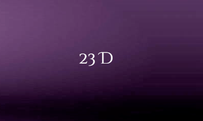 23 D