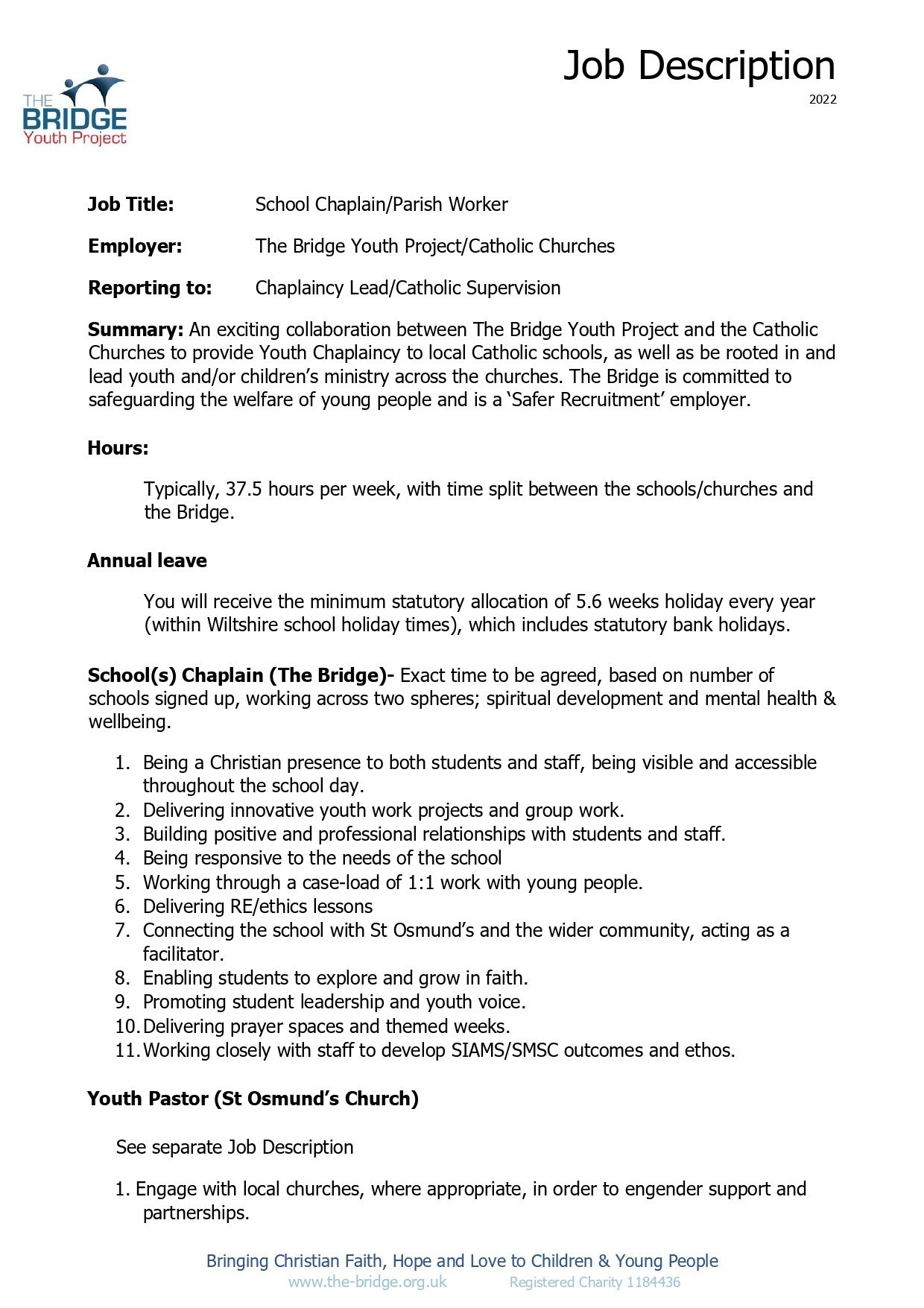 Collaborative Chaplain Job Spec Page 0001