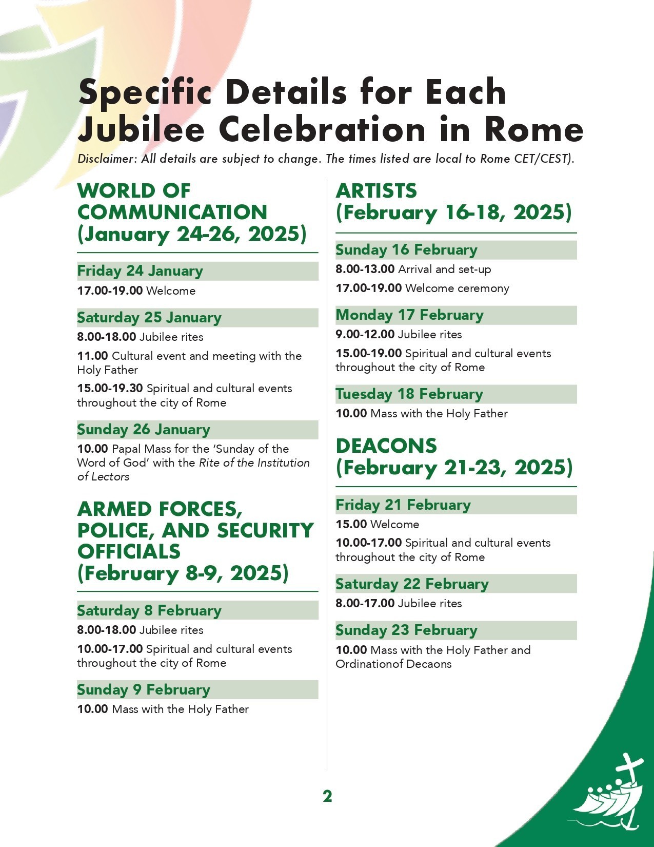 Jubilee Celebration Calendar Page 0002