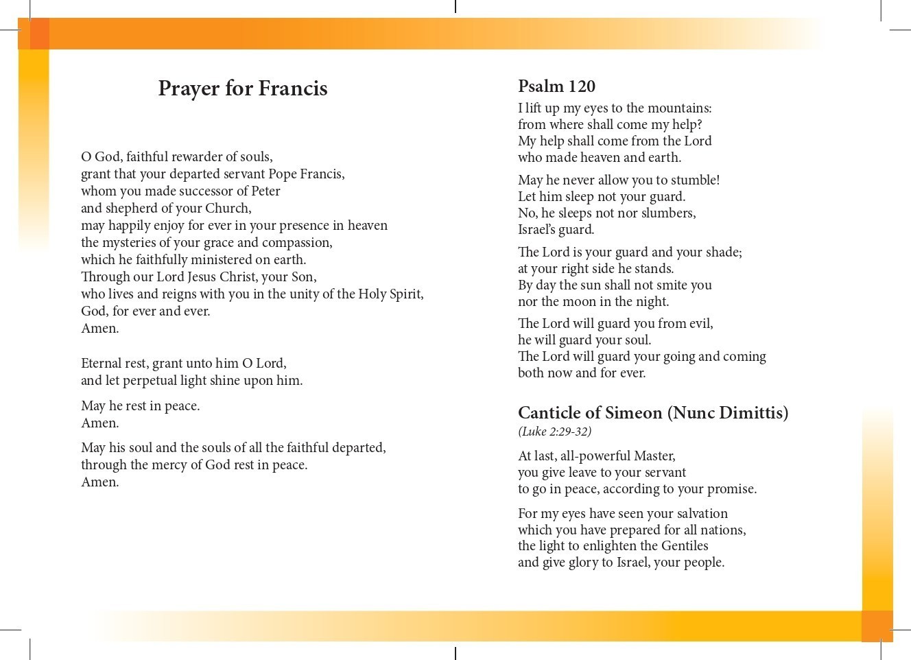 Pope Francis Prayer Card V4 Page 0002