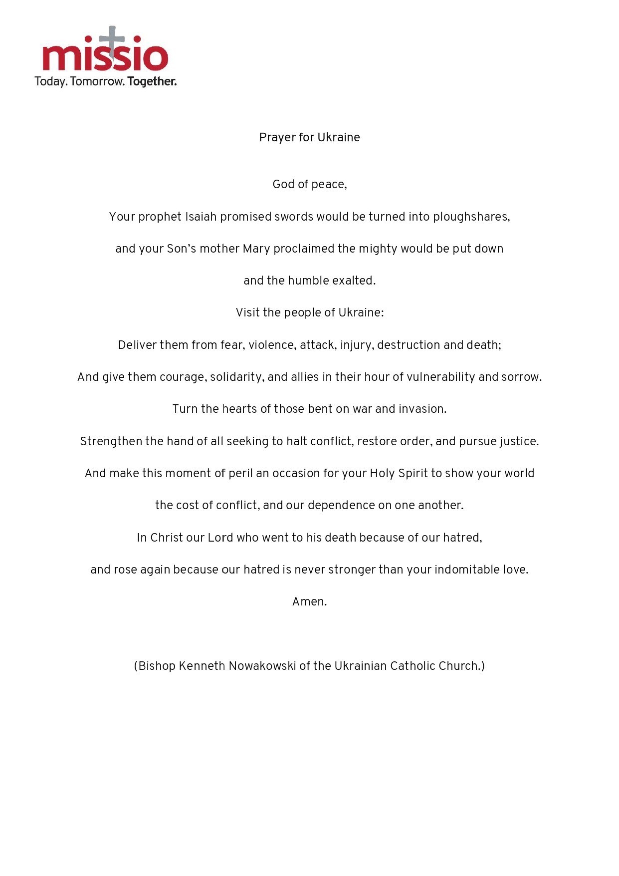 Prayer For Ukraine Page 0001
