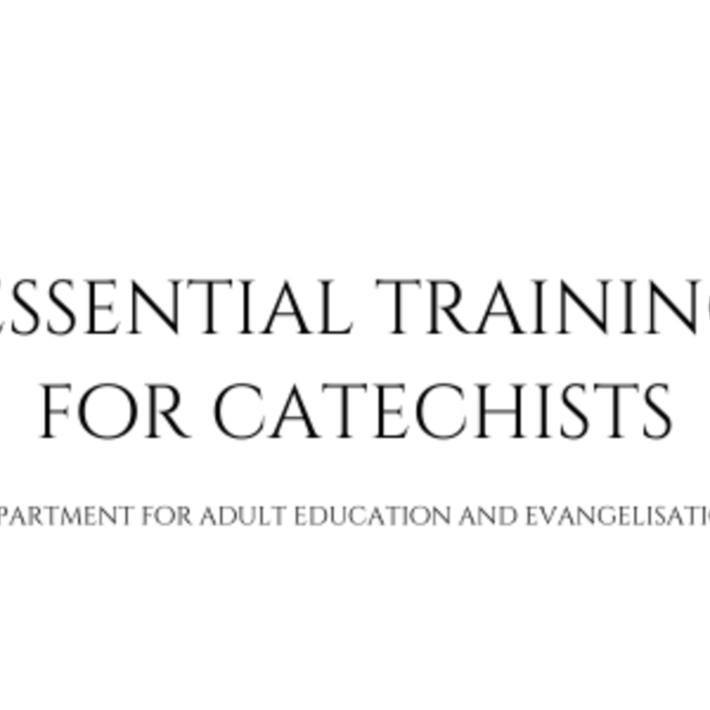 Catechist Training
