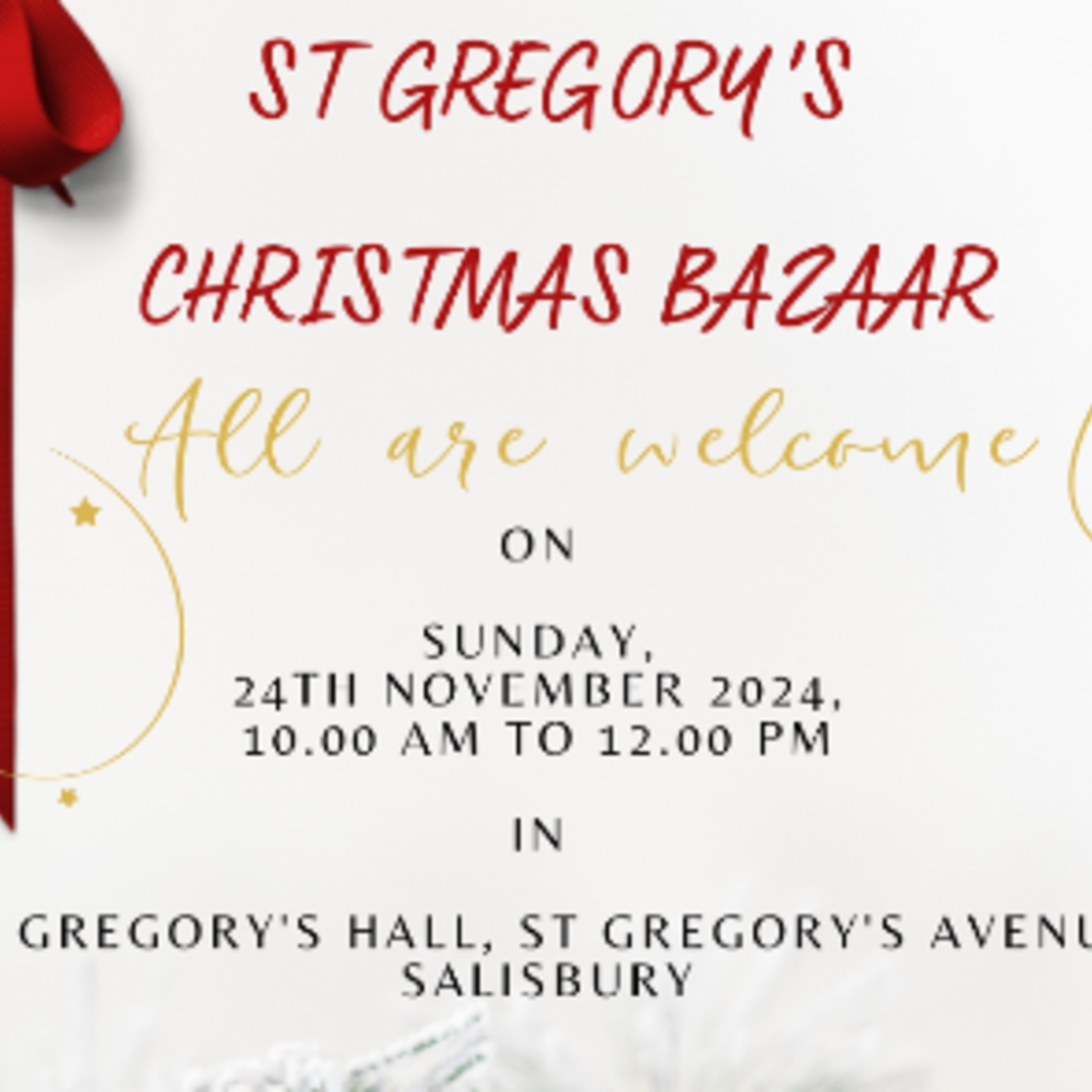 Christmas Bazaar   Top News