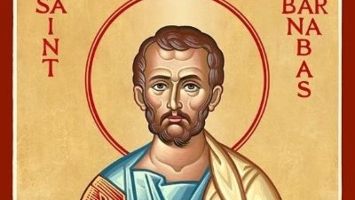 Saint Barnabas 11 June | Parish Of St Osmund