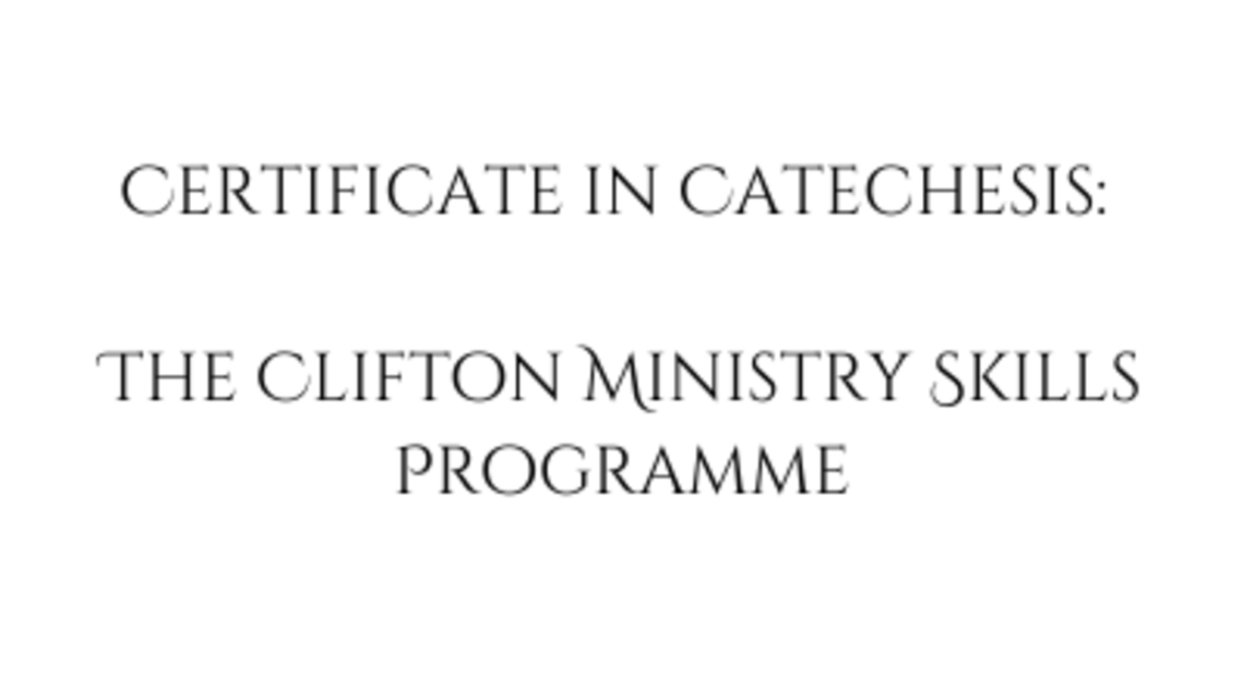 Certificate In Catechesis The Clifton Ministry Skills Programme 400 X 300 Px