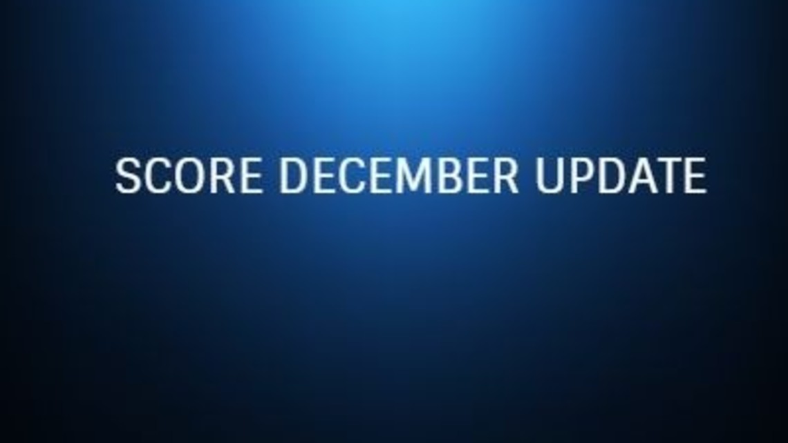 Score December Update