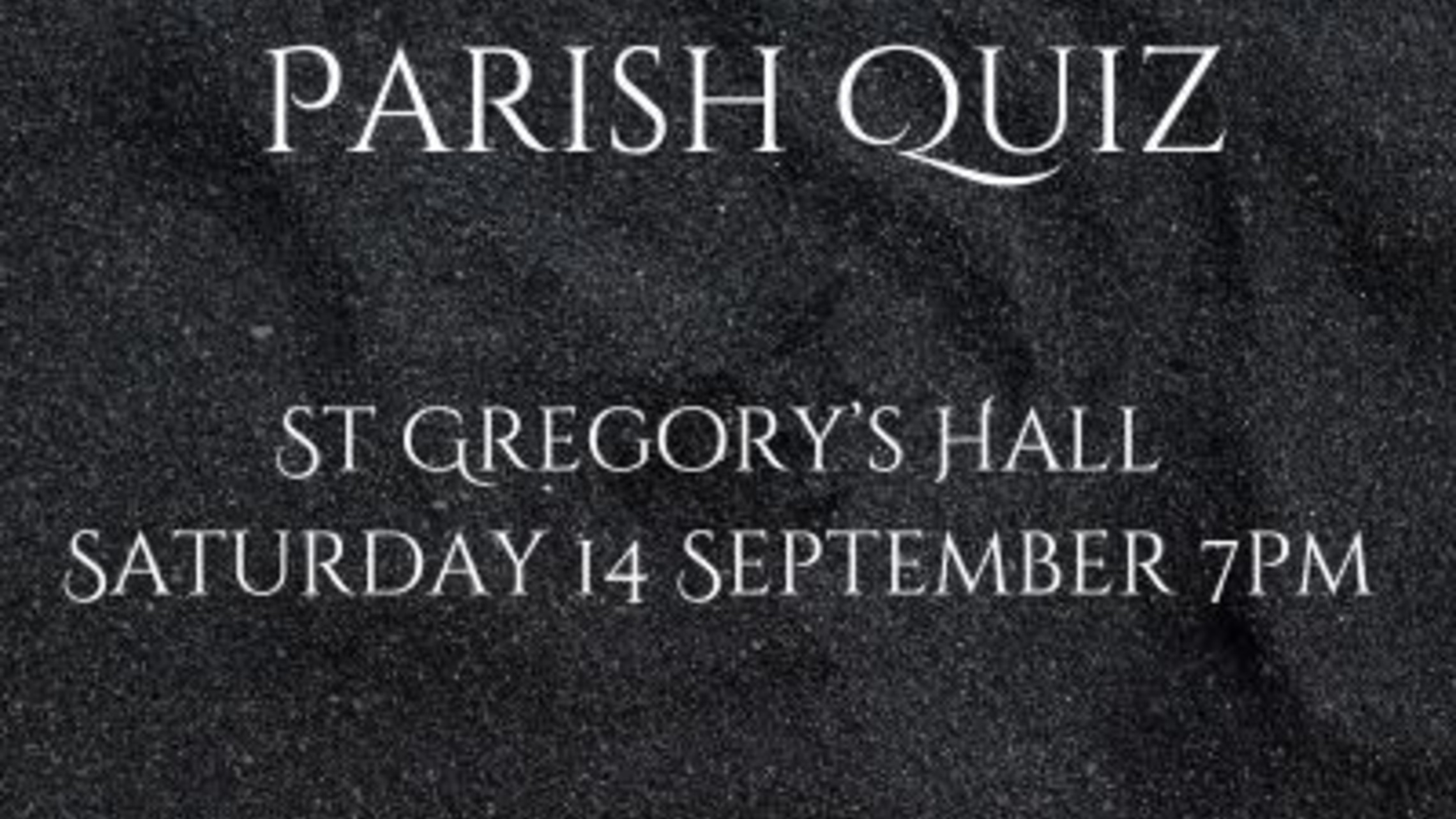 Parish Quiz