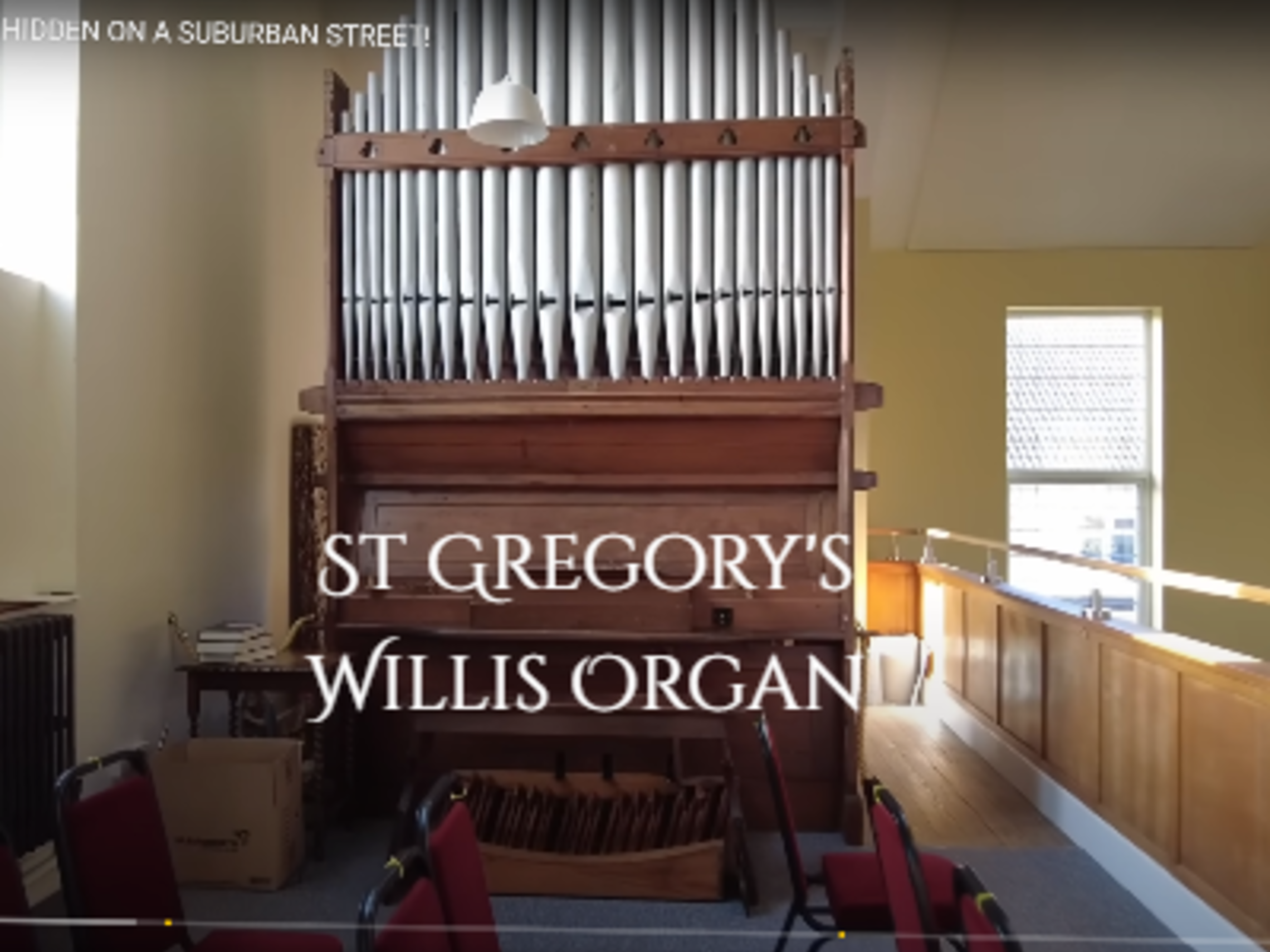 St Gregorys Willis Organ