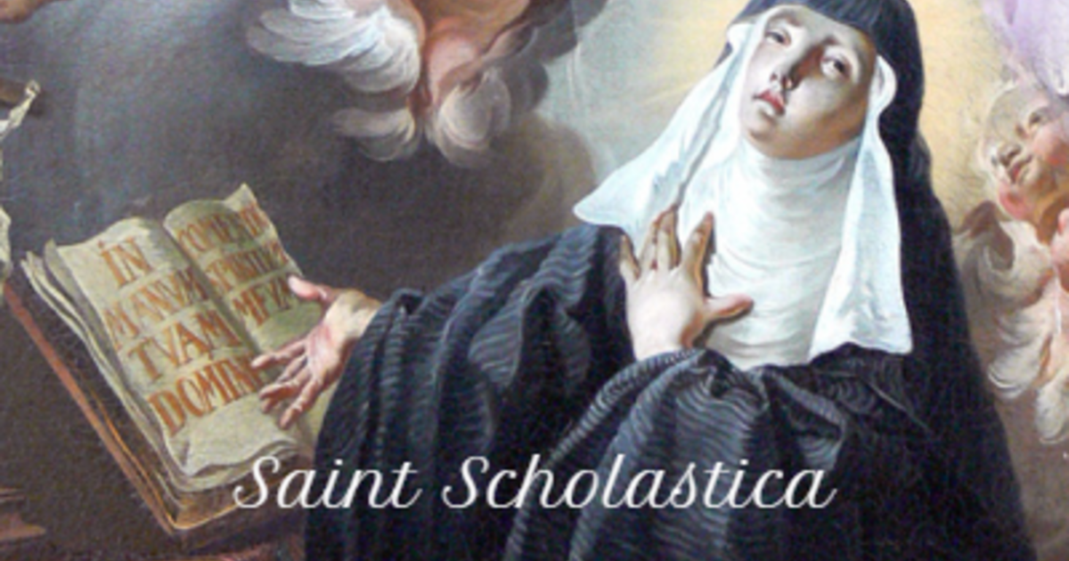 Saint Scholastica, Virgin - My Catholic Life!